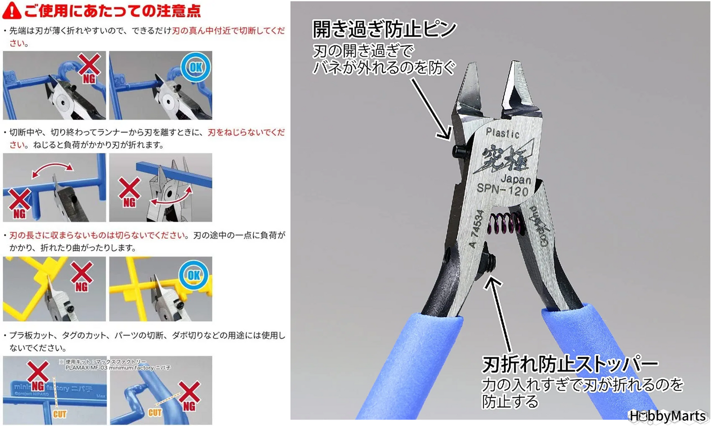 GodHand Ultimate Nipper 5.0 SPN-120 GH-SPN-120